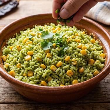 Cómo hacer arroz verde con elotes de lata: la receta fácil y esponjosa para acompañar todos tus guisados