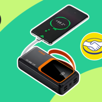 Una power bank con potencia, robustez y 40,000 mAh de capacidad: puede cargar hasta 6 celulares al mismo tiempo 