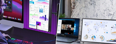 Adiós a las limitaciones técnicas de tu portátil (fuera de casa) con estos monitores externos ideales para teletrabajar mientras viajas