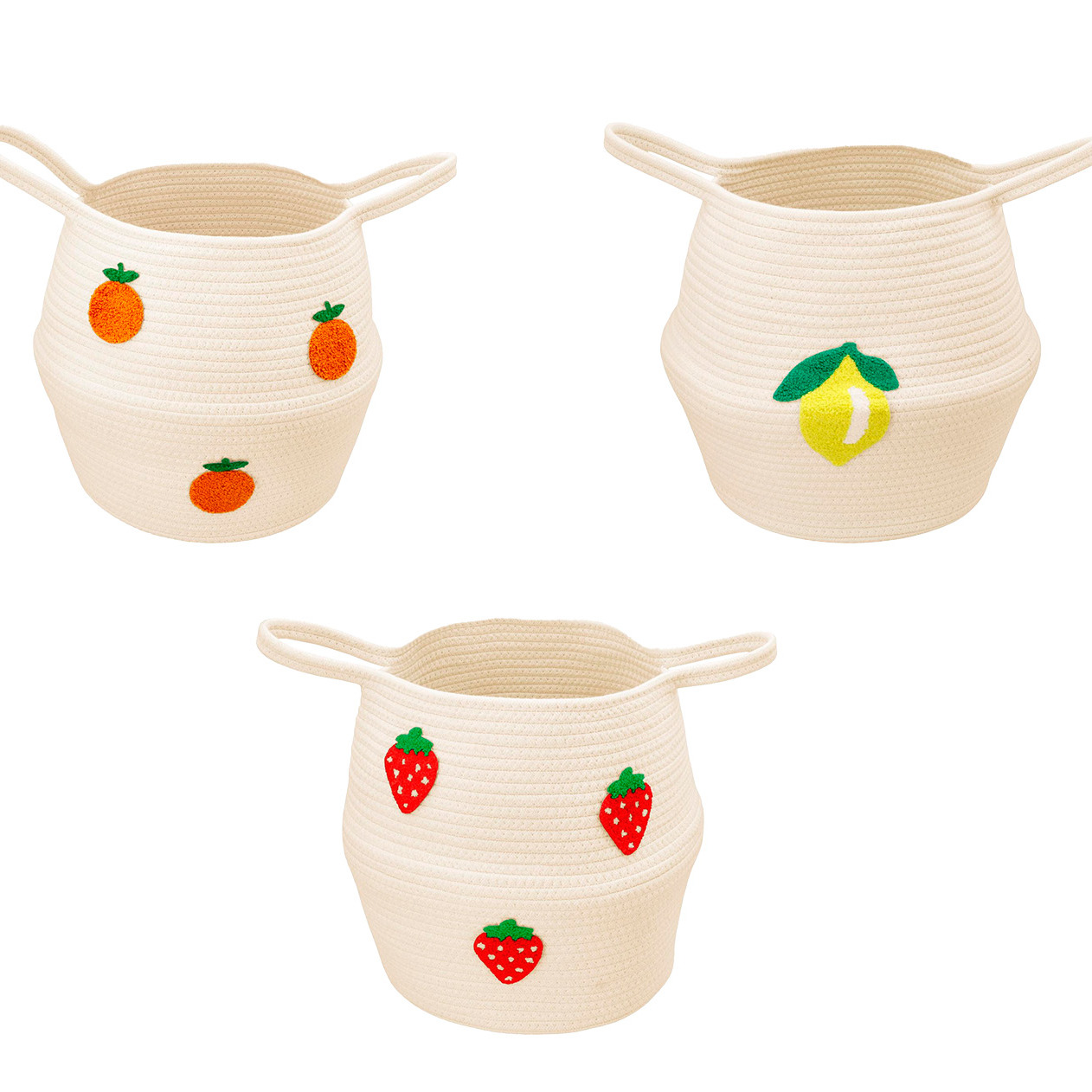 Cesta decorativa para macetas