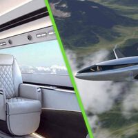 Una aeronáutica quiere cambiar las reglas como hizo Tesla: adiós a las ventanas para pasajeros y hola a las pantallas inmersivas 