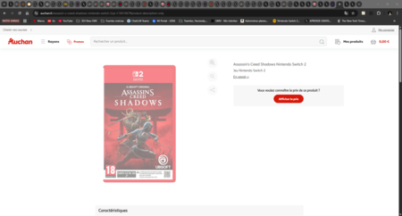 Cada vez parece más cerca. Ubisoft estaría trabajando en que Assassin's Creed Shadows llegue a Switch 2, y sí, en el formato más odiado