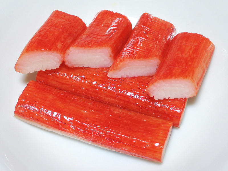 Surimi y otros productos derivados del pescado que no son tan