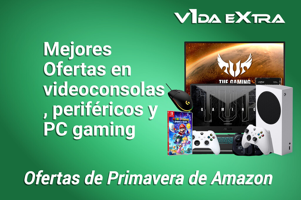 Los mejores chollos de última hora en videoconsolas, periféricos y PC gaming de las ofertas de primavera de Amazon Los mejores chollos de última hora en videoconsolas, periféricos y PC gaming de las ofertas de primavera de Amazon