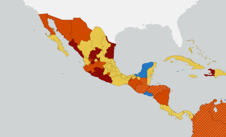 Mapa De Riesgo Mexico