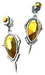 Pendientes De Topacio