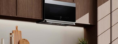 Samsung encontró una forma de ahorrar espacio en las cocinas pequeñas: un microondas que también es campana extractora 