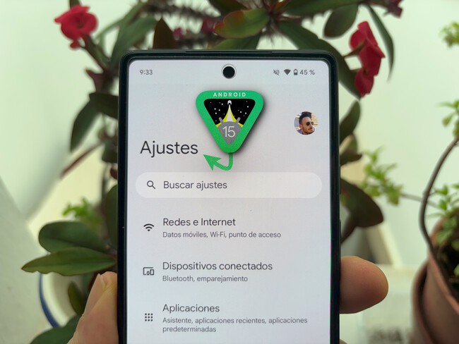 Android 15 Ajustes Rediseno