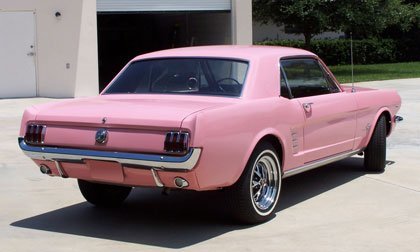 1966 Ford Mustang Coupe Playboy Pink