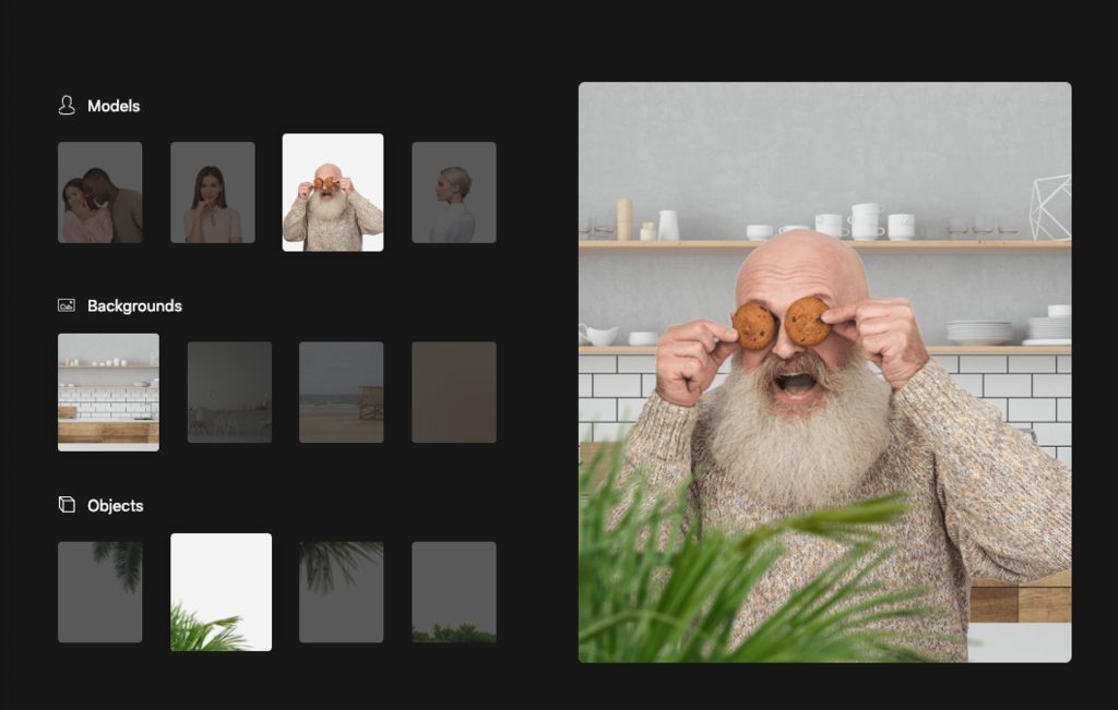 Con esta herramienta puedes crear tus propias fotos de stock como si fuese un rompecabezas