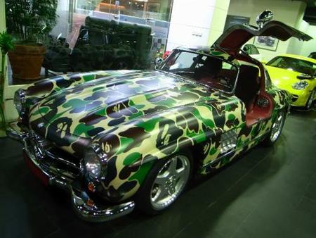 Crimen contra el buen gusto: Mercedes-Benz 300 SL edición lagarto