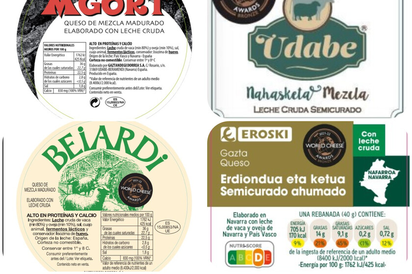 Alerta por Listeria en seis quesos de origen navarro en cuatro comunidades autónomas distintas