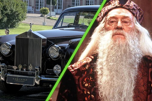 Dumbledore Harry Potter Rolls Royce