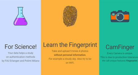Es posible identificar la cámara de tu móvil mediante su patrón único con CamFinger