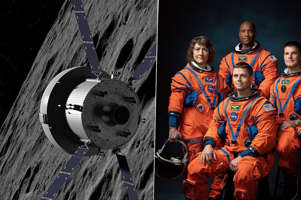 Cuatro astronautas van a emprender un viaje sin precedentes hacia la Luna. No tienen intención de pisarla
