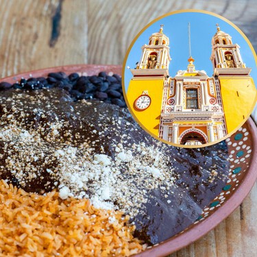 Este es el Pueblo Mágico de Puebla que tiene una Ruta del Mole y es famoso por la pirámide más grande del mundo, un santuario y 46 arcos 