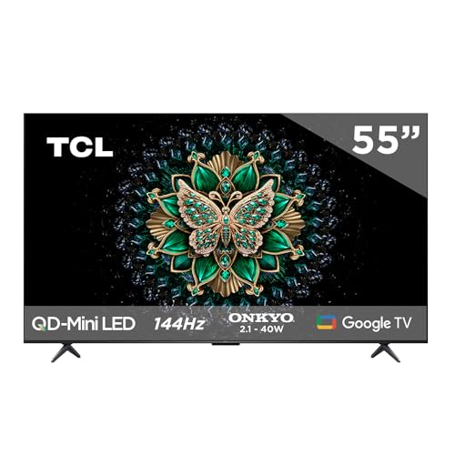Google TV 4K TCL de 55 MiniLED Onkyo (Más cupones bancarios)