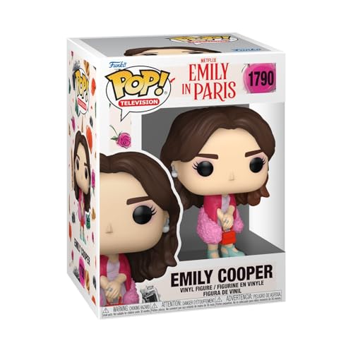 Funko Pop! Television: Emily In Paris – Emily Cooper - Figura de Vinilo Coleccionable - Idea de Regalo - Mercancia Oficial - Juguetes para Niños y Adultos - TV Fans - Muñeco para Coleccionistas