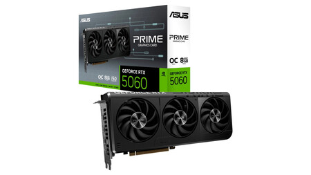 Tarjeta Gráfica Asus Prime RTX 5060 OC 8GB GDDR7 DLSS4