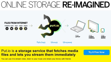 Put.io, un modo alternativo para descargar ficheros bittorrent