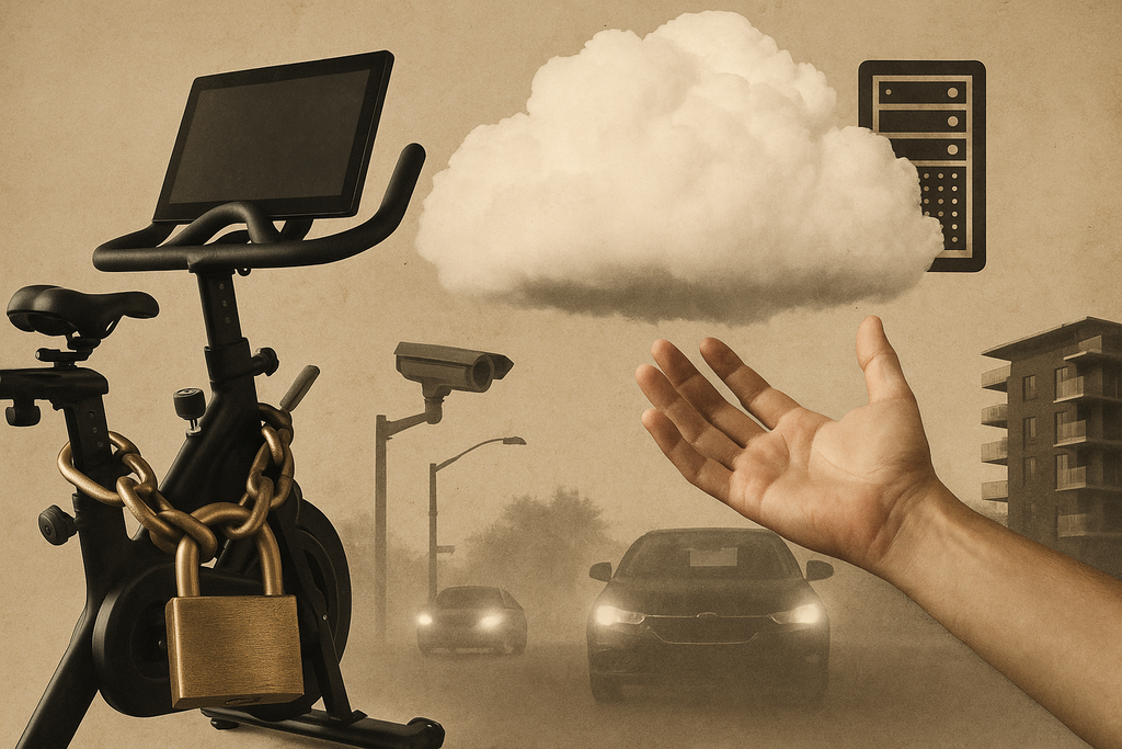Tener una bici estática y que deje de funcionar si no tienes Wi-Fi: a estos extremos llegan las empresas para que uses su app 