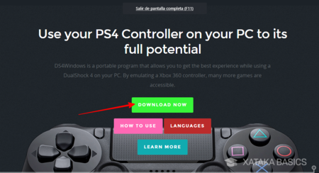 🎮 Usar el mando de la PlayStation 4 (PS4) en tu ordenador con Windows.  También mandos compatibles. 