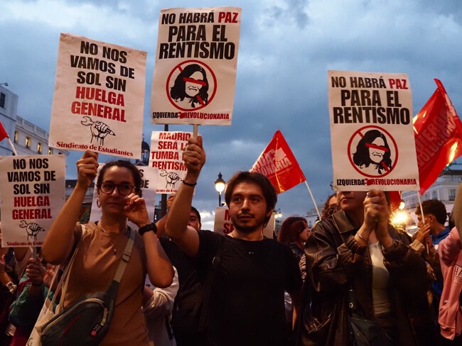 Huelga General 11 Noviembre Espana Vivienda Derechos Trabajador Jefe Empresa Autonomos Teletrabajo