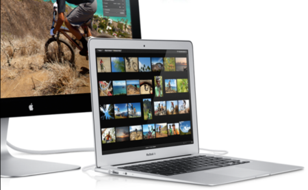 Apple Thunderbolt Display mas MacBook Air