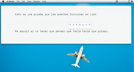 OS X Lion: Nueva manera de acentuar palabras e introducir símbolos