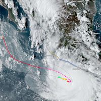 Polo ya es el segundo huracán más fuerte del Pacífico oriental: solo lo supera Patricia, que logró tocar tierra en 2015 