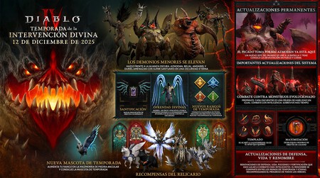 Diablo 4 quiere robarse los The Game Awards. Su Temporada 11 justo empezará al terminar la gala, y lo mejor es que ya sabemos todo lo que llegará al ARPG de Blizzard