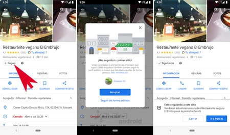 マップフォロー