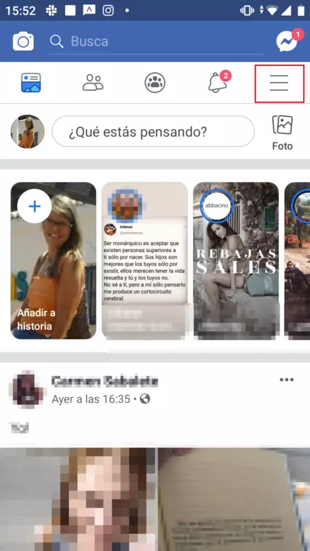 Notificaciones Facebook