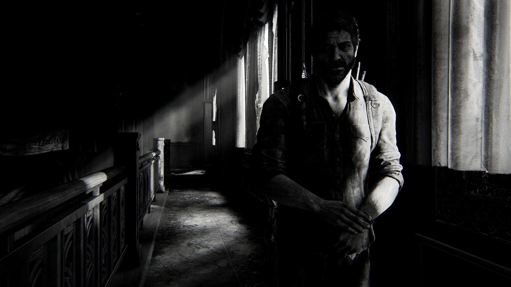The Last of Us en blanco y negro también mola The Last of Us en blanco y negro también mola