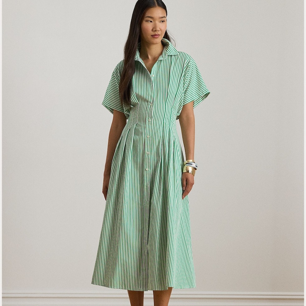 
Lauren Ralph Lauren
Vestido camisero de corte midi



