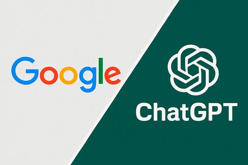 Chatgpt Vs Google Portada