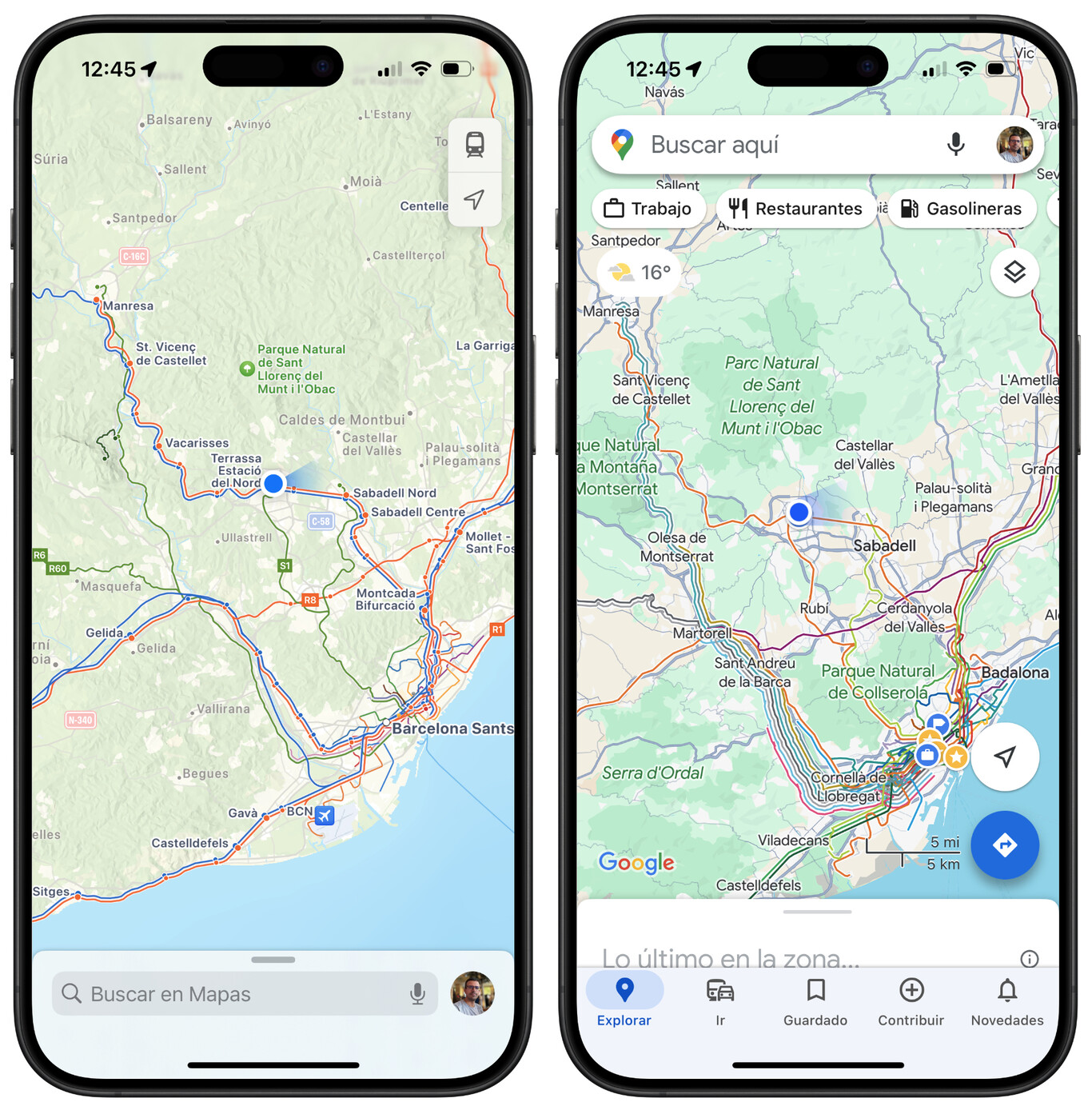 El transporte público me ha enseñado que Apple Maps está a años luz de ...