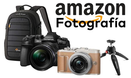 Ofertas en fotografía en Amazon: cámaras compactas y sin espejo, objetivos o mochilas a precios ajustados