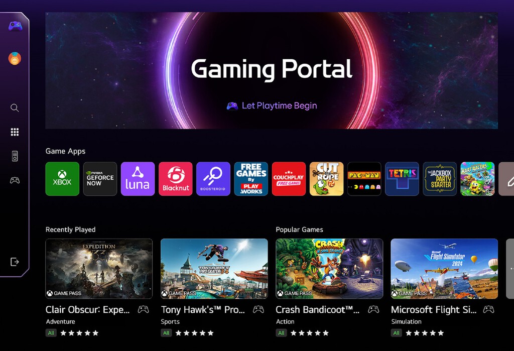 Si tienes una Smart TV de LG, llegan mejoras en su ecosistema de juegos: más funciones, títulos y opciones de juego disponibles 