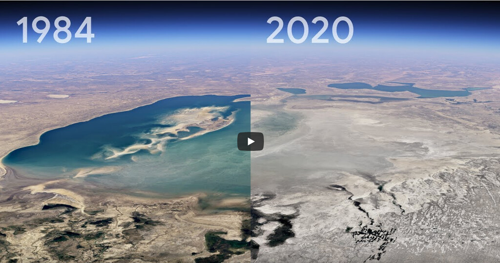 Timelapse de Google Earth: 24 millones de imágenes satelitales para crear el vídeo más grande sobre nuestro planeta