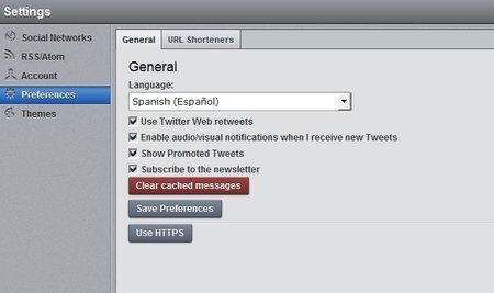 Seleccionar idioma español