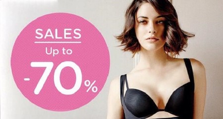 Rebajas de hasta el 70 % en women'secret