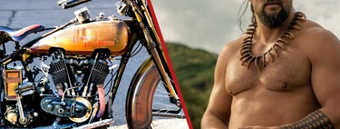 El garaje de motos de Jason Momoa esconde un vicio oculto: convertir vehículos clásicos en eléctricos 