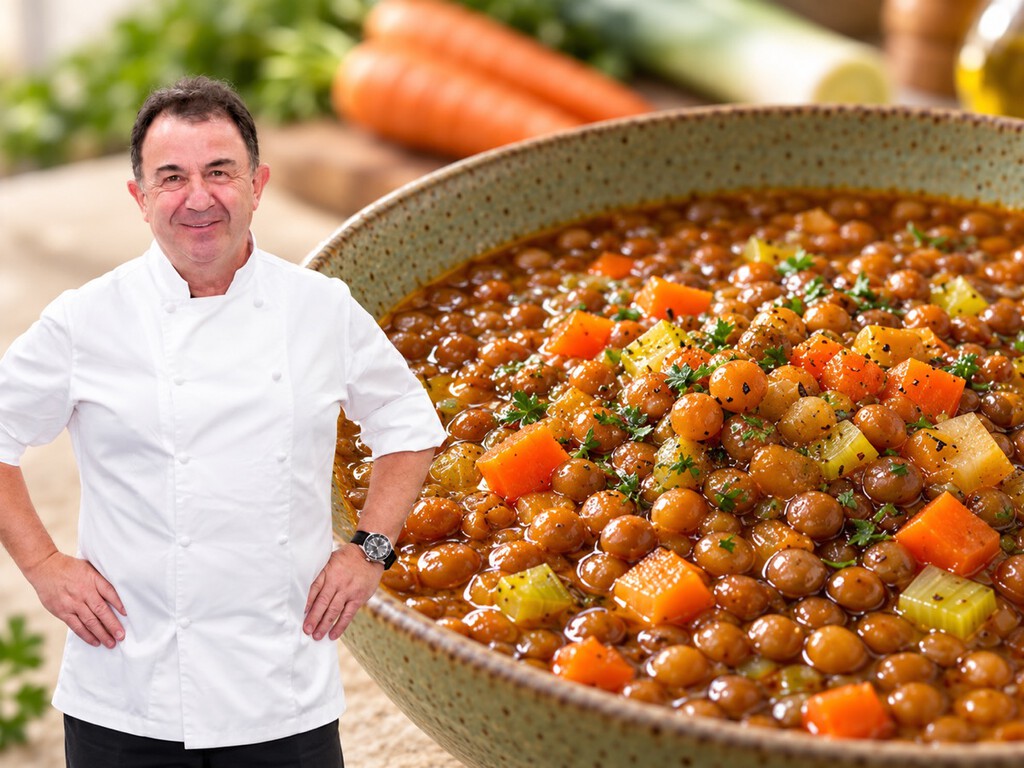 Martín Berasategui, chef: "Las lentejas más ricas no llevan chorizo, llevan un refrito de 2 ajos y pimentón"  