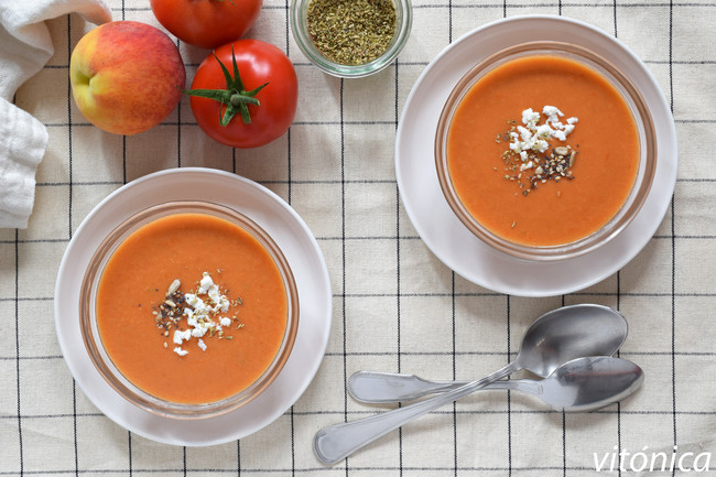 Gazpacho de Melocoton