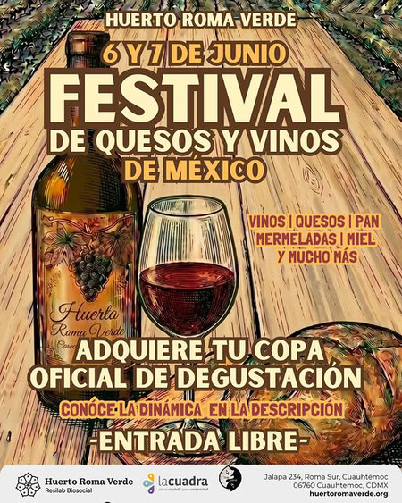 Ni Querétaro ni Guanajuato: llega a CDMX el Festival del Queso y Vino de México con degustaciones de vino, quesos, pan y miel artesanal