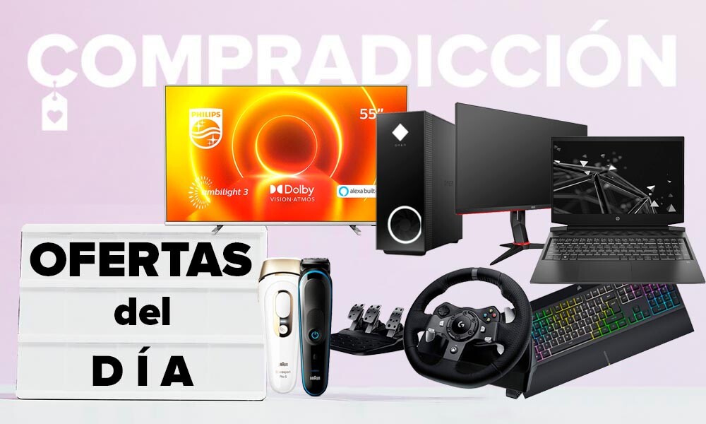 22 ofertas del día en Amazon: smart TVs Philips, portátiles y sobremesa HP, Lenovo o MSI, monitores AOC, periféricos Logitech o conectividad ASUS a precios rebajados