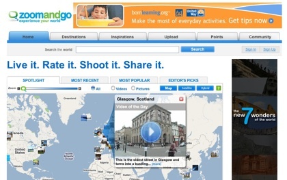 Zoomandgo, conoce y comparte diferentes zonas del mundo