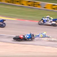 Toni Elías pierde el liderato de MotoAmerica con polémica incluida en Wisconsin