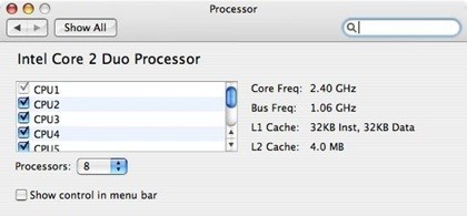 Actualizando un Mac Pro con 2 procesadores de 4 núcleos